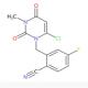 2-[(6-氯-3,4-二氢-3-甲基-2,4-二氧代-1(2H)-嘧啶基)甲基]-4-氟苯甲腈-CAS:865759-24-6