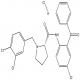 (S)-N-(2-苯羰基-4-氯苯基)-1-(3,4-二氯苯基)-2-酰氨基吡咯烷-CAS:2092917-42-3