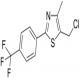 5-(氯甲基)-4-甲基-2-[4-(三氟甲基)苯基]-1,3-噻唑-CAS:317318-97-1