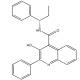 (S)-3-羟基-2-苯基-N-(1-苯基丙基)喹啉-4-甲酰胺-CAS:174636-32-9