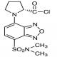 (R)-(+)-DBD-Pro-COCl [=(R)-(+)-4-(N,N-二甲氨基磺酰基)-7-(2-氯甲酰四氢吡咯-1-基)-2,1,3-苯并恶二唑] [用于e.e.值测定的HPLC标记试剂]-CAS:150993-62-7