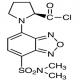 (S)-(-)-DBD-Pro-COCl [=(S)-(-)-4-(N,N-二甲氨基磺酰基)-7-(2-氯甲酰四氢吡咯-1-基)-2,1,3-苯并恶二唑] [用于e.e.值测定的HPLC标记试剂]-CAS:150993-63-8