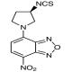 (R)-(-)-NBD-Py-NCS [=(R)-(-)-4-(3-异硫氰酸基吡咯烷-1-基)-7-硝基-2,1,3-苯并恶二唑] [用于e.e.值测定的HPLC标记试剂]-CAS:163927-29-5