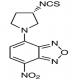 (S)-(+)-NBD-Py-NCS [=(S)-(+)-4-(3-异硫氰酸基吡咯烷-1-基)-7-硝基-2,1,3-苯并恶二唑] [用于e.e.值测定的HPLC标记试剂]-CAS:163927-30-8