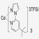三[4-叔丁基-2-(1H-吡唑-1-基)吡啶]钴（III）三(1,1,1-三氟-N-[(三氟甲基)磺酰基]甲烷磺酰胺盐)-CAS:1447938-61-5