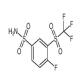 3-(三氟甲磺酰基)-4-氟苯磺酰胺-CAS:1027345-08-9