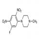 1-(5-氟-2,4-二硝基苯基)-4-甲基哌嗪-CAS:928830-73-3