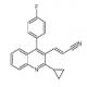 (E)-3-(2-环丙基-4-(4-氟苯基)喹啉-3-基)丙烯腈-CAS:256431-72-8