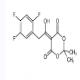 5-[1-羟基-2-(2,4,5-三氟苯基)亚乙基]-2,2-二甲基-1,3-二氧六环-4,6-二酮-CAS:764667-64-3