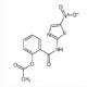 2-((5-硝基噻唑-2-基)氨甲酰)苯酚乙酸酯-CAS:55981-09-4