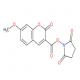7-甲氧基-3-羧基香豆素琥珀酰亚胺酯-CAS:150321-92-9