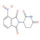 2-(2,6-二氧代哌啶-3-基)-4-硝基异吲哚啉-1,3-二酮-CAS:19171-18-7