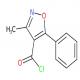 3-甲基-5-苯基-4-异恶唑羰酰氯-CAS:91182-77-3