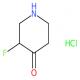 3-氟-4-哌啶酮盐酸盐-CAS:1070896-59-1