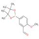 2-甲氧基-5-(四甲基-1,3,2-二氧硼杂环戊烷-2-基)苯甲醛-CAS:866546-13-6