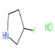 3-氟吡咯烷盐酸盐-CAS:169750-17-8