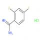 2,4-二氟苯甲脒盐酸盐-CAS:1170536-00-1