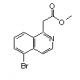 5-溴异喹啉-1-乙酸甲酯-CAS:1612222-98-6