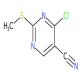 4-氯-2-甲硫基嘧啶-5-腈-CAS:33089-15-5
