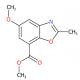 2-甲基-5-甲氧基苯并噁唑-7-甲酸甲酯-CAS:1221792-76-2