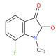 7-氟-1-甲基-1H-吲哚-2,3-二酮-CAS:875003-43-3