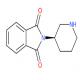 2-(3R)-3-哌啶基-1H-异吲哚-1,3(2H)-二酮-CAS:886588-61-0