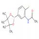 N-(2-氟-5-(4,4,5,5-四甲基-1,3,2-二氧硼杂环戊烷-2-基)苯基)乙酰胺-CAS:1638329-59-5