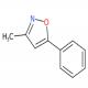 3-甲基-5-苯基异噁唑-CAS:1008-75-9