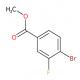4-溴-3-氟苯甲酸甲酯-CAS:849758-12-9