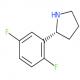 (R)-2-(2,5-二氟苯基)吡咯烷-CAS:1218935-59-1