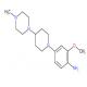 2-甲氧基-4-[4-(4-甲基-1-哌嗪基)-1-哌啶基]-苯胺-CAS:761440-75-9