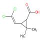 3-(2,2-二氯乙烯基)-2,2-二甲基环丙烷羧酸-CAS:55701-05-8