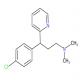 3-(4-氯苯基)-N,N-二甲基-3-(吡啶-2-基)丙-1-胺-CAS:132-22-9