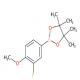 3-氟-4-甲氧基苯硼酸频那醇酯-CAS:754226-34-1