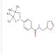N-(呋喃-2-基甲基)-4-(4,4,5,5-四甲基-1,3,2-二氧硼杂环戊烷-2-基)苯甲酰胺-CAS:1073353-59-9