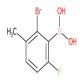 2-溴-6-氟-3-甲基苯基硼酸（含有数量不等的酸酐）-CAS:957121-09-4