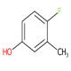 4-氟-3-甲基苯酚-CAS:452-70-0