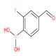 2-氟-4-甲酰基苯硼酸-CAS:871126-22-6