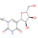 5-((2S,3R,4S,5R)-3,4-二羟基-5-(羟甲基)四氢呋喃-2-基)-1-甲基嘧啶-2,4(1H,3H)-二酮-CAS:13860-38-3