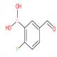 2-氟-5-醛基苯硼酸-CAS:352534-79-3