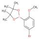 2-(5-溴-2-甲氧基苯基)-4,4,5,5-四甲基-1,3,2-二氧硼杂环戊烷-CAS:868629-78-1