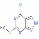 4-氯-6-(甲硫基)-1H-吡唑并[3,4-d]嘧啶-CAS:85426-79-5