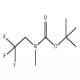 (2,2,2-三氟乙烷基)氨基甲酸甲酯叔丁酯-CAS:1489096-86-7