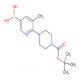 6-(4-(叔丁氧基羰基)哌嗪-1-基)-5-甲基吡啶-3-基硼酸-CAS:1379476-75-1