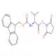 (S)-2,5-二氧代吡咯烷-1-基 2-((((9H-芴-9-基)甲氧基)羰基)氨基)-3-甲基丁酸酯-CAS:130878-68-1