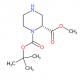 (R)-1-N-Boc-哌嗪-2-甲酸甲酯-CAS:252990-05-9
