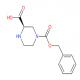 (R)-4-((苄氧基)羰基)哌嗪-2-羧酸-CAS:276695-09-1