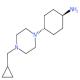 反式-4-[4-(环丙基甲基)哌嗪-1-基]环己胺-CAS:876461-31-3