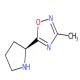 (S)-3-甲基-5-(2-吡咯烷基)-1,2,4-恶二唑-CAS:343246-61-7