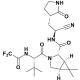 (1R,2S,5S)-N-((S)-1-氰基2-((S)-2-氧代吡咯烷-3-基)乙基)-3-((S)-3,3-二甲基-2-(2,2,2-三氟乙酰胺基)丁酰基)-6,6-二甲基-3-氮杂双环[3.1.0]己烷-2-甲酰胺-CAS:2628280-40-8